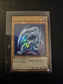 3x Blue-Eyes White Dragon LCKC-EN001 Ultra Rare Playset NM-/LP+ SDK ART YUGIOH! - Image 4