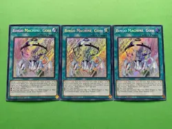 3x Bingo Machine, Go!!! | RA02-EN062 | Secret Rares | NM | 1st Ed | Yu-Gi-Oh! - Image 1