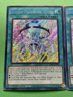 3x Bingo Machine, Go!!! | RA02-EN062 | Secret Rares | NM | 1st Ed | Yu-Gi-Oh! - Image 3