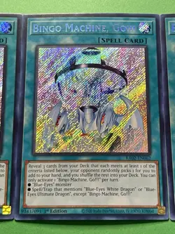 3x Bingo Machine, Go!!! | RA02-EN062 | Secret Rares | NM | 1st Ed | Yu-Gi-Oh! - Image 5