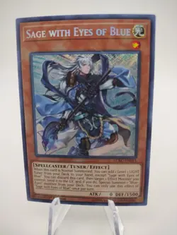 Sage With Eyes Of Blue LCKC-EN015 1st Edition Yu-Gi-Oh! TCG Holographic - Image 1