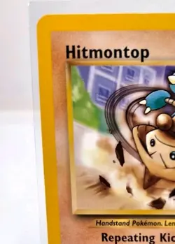 Hitmontop WoTC Vintage Promo Basic Pokemon Card Excellent Condition - Image 3
