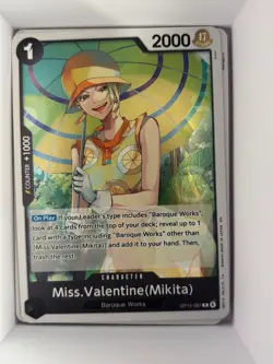 OP14-087 Miss.Valentine(Mikita) English R One Piece TCG Card Game - Image 1