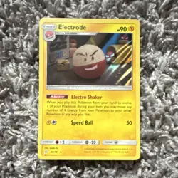 Electrode 39/181 Sun & Moon Team Up Rare Regular Pokemon Card HP 90 - Image 1