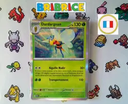 Carte pokemon Dardargnan Beedrill MEW 151 15/165 HOLO FR - Image 1