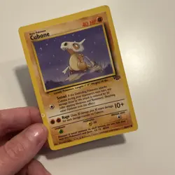 Pokemon TCG Cubone 50/64 - 1st Edition Jungle Non Holo Card - Image 1