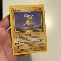 Pokemon TCG Cubone 50/64 - 1st Edition Jungle Non Holo Card - Image 5