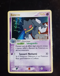 Pokemon Banette 1/100 ex guardiani dei cristalli holo stamp stampa italiano ita - Image 1