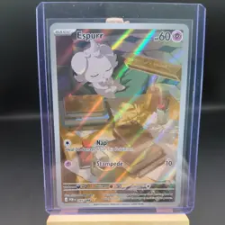 Espurr 095/088 Illustration Rare Full Art Holo Perfect Order Pokemon TCG - Image 1