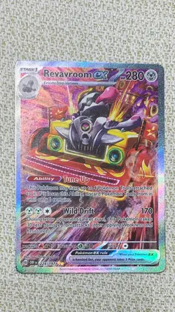 Pokemon TCG Revavroom EX Sv03: Obsidian Flames 224/197 Holo Special Illustration - Image 1
