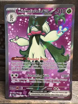 Meowscarada ex 231/193 (Ultra Rare) Paldea Evolved Near Mint - Image 1
