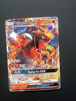 Pokemon TCG Charizard GX Holo Ultra Rare Card Burning Shadows 20/147 - Image 1
