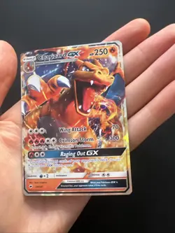 Pokemon TCG Charizard GX Holo Ultra Rare Card Burning Shadows 20/147 - Image 3