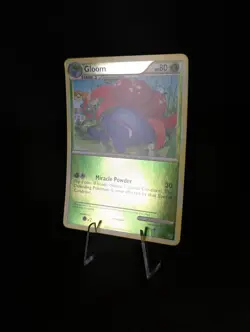 Gloom 27/90- [NM] - Reverse Holo - HGSS Undaunted Pokemon TCG - Image 4