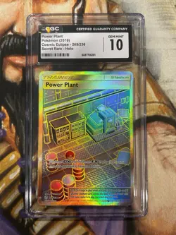2019 Pokemon Power Plant Cosmic Eclipse 269/236 Secret Rare Gold - CGC 10 🔥 - Image 1