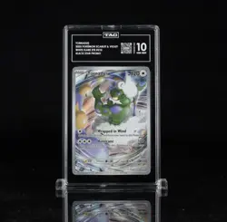 TAG 10 2025 Pokemon Svp En-Sv Black Star Promo #210 Tornadus White Flare ETB PSA - Image 2