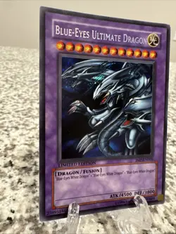 Yu-Gi-Oh Vintage Blue-Eyes Ultimate Dragon JMP-EN005 Secret Rare - Image 2