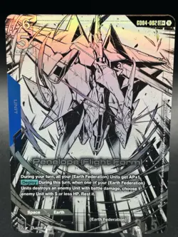 Gundam Card Game Penelope (Flight Form) (LR+) (GD04-002) Phantom Aria GD04 - Image 3