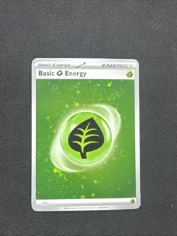 Grass Energy 4 GALAXY SWIRLS HD Holo SVE 001 RARE SV 151 Pokemon English - Image 1