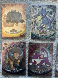 Topps Chrome Pokemon Card Lot Foil Vintage Spectra Jigglypuff Bulk Holo Wotc Lp - Image 5