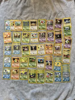 Neo Genesis Discovery Lot Unlimited Bulk Wotc Vintage Pokemon Lp 62 Cards Rare - Image 1