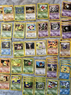 Neo Genesis Discovery Lot Unlimited Bulk Wotc Vintage Pokemon Lp 62 Cards Rare - Image 5