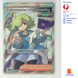 Ciphermaniac's Codebreaking 198/162 UR | Temporal Forces | NM+ | Pokemon TCG - Image 1