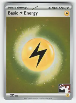 Basic Lightning Energy - (Cosmos Holo) 004 NM Holo BA24 Prize Pack Series Cards - Image 1