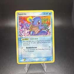 Pokemon Ex Crystal Guardians Squirtle Common (64/100) Vintage Card NM -c - Image 1