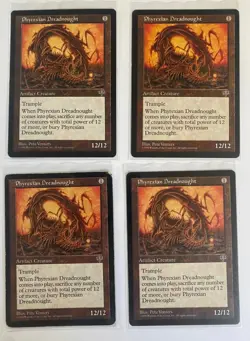 phyrexian dreadnought Magic the Gathering MTG cards x 4 - Image 1