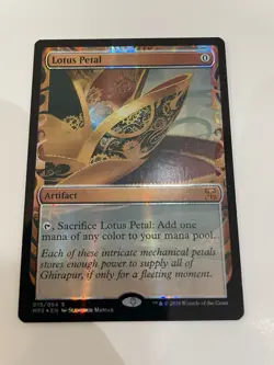 Lotus Petal #15 MTG (Foil) Masterpiece Series • Artifact - Image 1