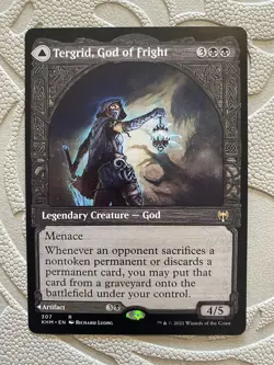 Tergrid, God of Fright *Showcase* - KHM-BF - NM - Magic The Gathering - MTG - Image 1