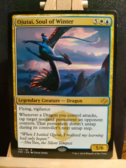 Ojutai, Soul of Winter - Fate Reforged - Rare - LP/NM - MTG - Image 1