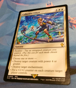 Collective Effort - Final Fantasy Commander - Rare - NM (see pics) MTG - Image 3