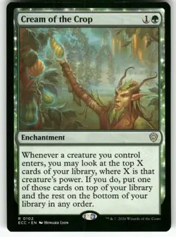 Cream of the Crop R 102 Normal Commander: Lorwyn Eclipsed MTG - Image 1