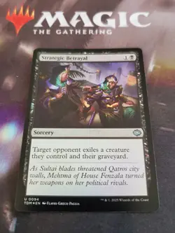 Mtg. 2x Strategic Betrayal. Foil. Tarkir: Dragonstorm. Pack Fresh - Image 1