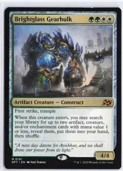 Aetherdrift #191 Brightglass Gearhulk - Image 1