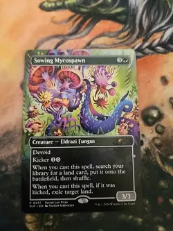 1x NM Sowing Mycospawn Secret Lair Showdown Regular Promo RCQ 0051 - Image 1