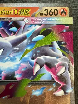 Mega Charizard X Ex - Pokemon Phantasmal Flames 13/94 - DOUBLE RARE HOLO - Image 2