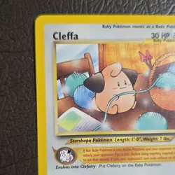 The Pokemon Company Cleffa 20/111 Neo Genesis Rare Regular Baby 2000 English - Image 4