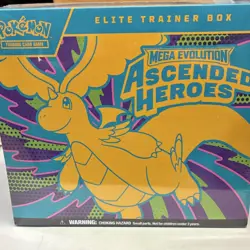 Pokemon Mega Evolution Ascended Heroes ETB Booster English NEW SEALED - Image 1