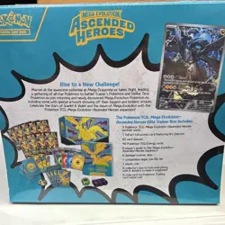Pokemon Mega Evolution Ascended Heroes ETB Booster English NEW SEALED - Image 2
