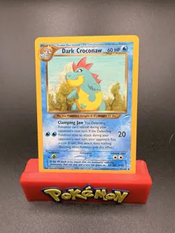 DARK CROCONAW 32/105 UNCOMMON NEO DESTINY POKEMON NM - Image 1