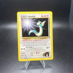 Erika's Dratini 42/132 Uncommon Pokemon TCG Wotc: Gym Heroes NM -j - Image 1