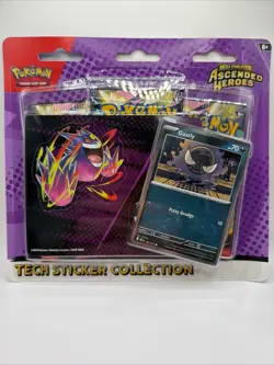 Pokemon mega evolutions Ascended Heroes Tech Sticker collection NEW SEALED - Image 1