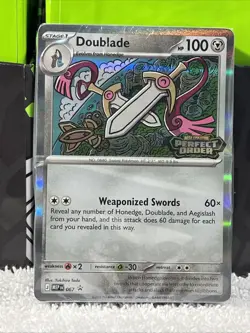 Doublade ⚔ 064 Stamped Promo Sealed Build & Battle Deck Pokemon: Perfect Order - Image 1