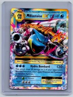 Pokemon M Blastoise EX XY Evolutions 22/108 Holo Ultra Rare EN - Image 1