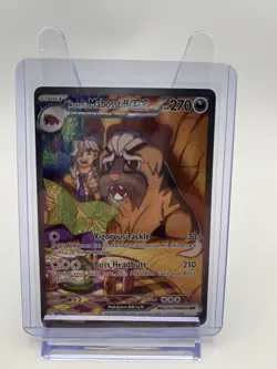 Pokemon TCG Arven's Mabosstiff EX #235/182 Sv10: Destined Rivals - Image 1