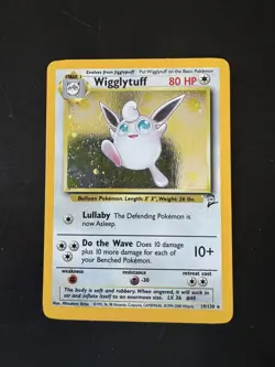 Pokemon TCG Wigglytuff Jungle 16/64 Holo Unlimited Holo Rare - Image 1