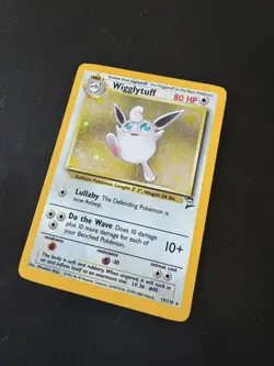 Pokemon TCG Wigglytuff Jungle 16/64 Holo Unlimited Holo Rare - Image 3